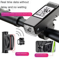Bicycle Front Light with High Decibel Horn for Outdoors